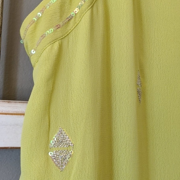 Anthropologie Leifnotes sequined Ponderosa dress 6 - Picture 5 of 8